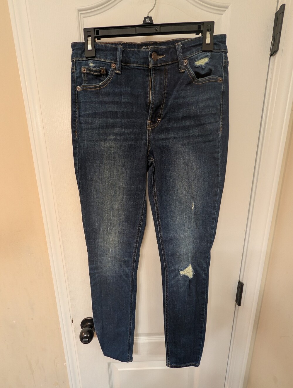 Lucky Brand Bridgette High Rise Skinny Jeans